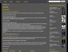 Tablet Screenshot of darkpage.de